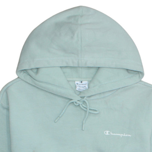 Womens UK Size M Champion Green Pullover Hoodie