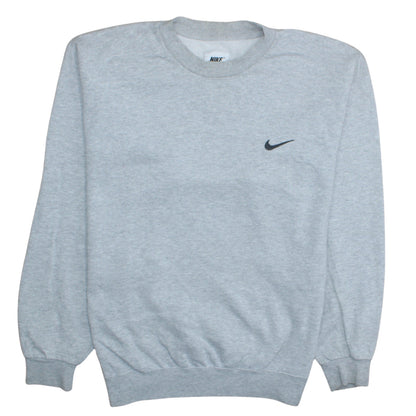 Mens UK Size M Nike Grey Pullover Sweatshirt