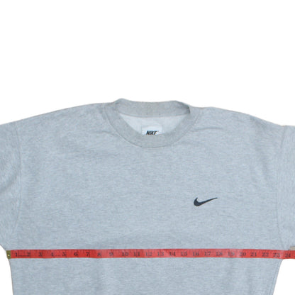 Mens UK Size M Nike Grey Pullover Sweatshirt