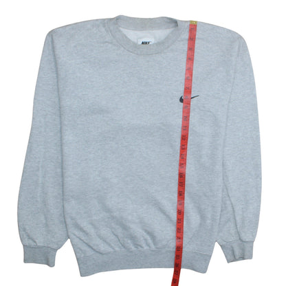 Mens UK Size M Nike Grey Pullover Sweatshirt