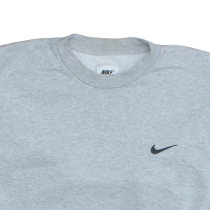 Mens UK Size M Nike Grey Pullover Sweatshirt