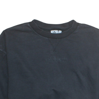 Womens UK Size XS adidas Black Pullover Sweatshirt