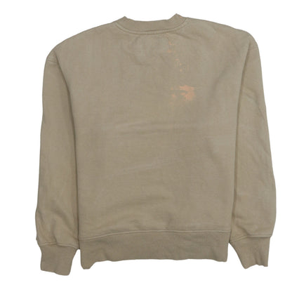 Mens UK Size S Calvin Klein Jeans Beige Pullover Sweatshirt