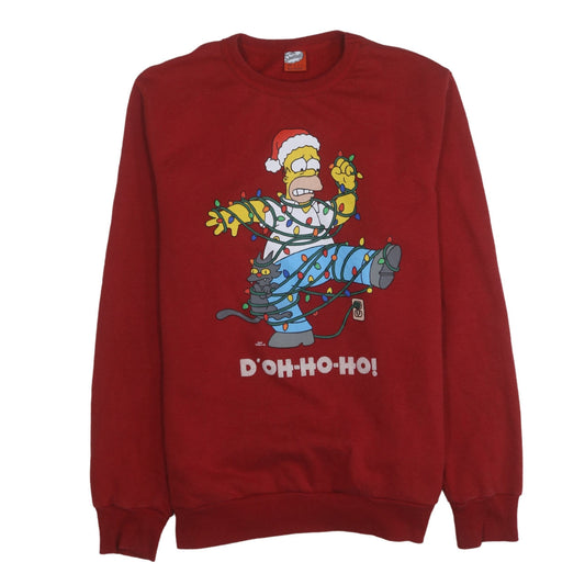 Mens UK Size L Primark Red Pullover Sweatshirt
