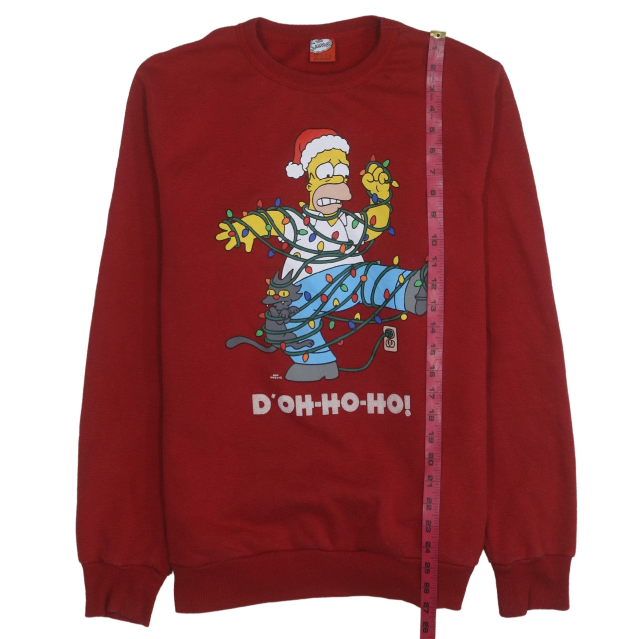 Mens UK Size L Primark Red Pullover Sweatshirt