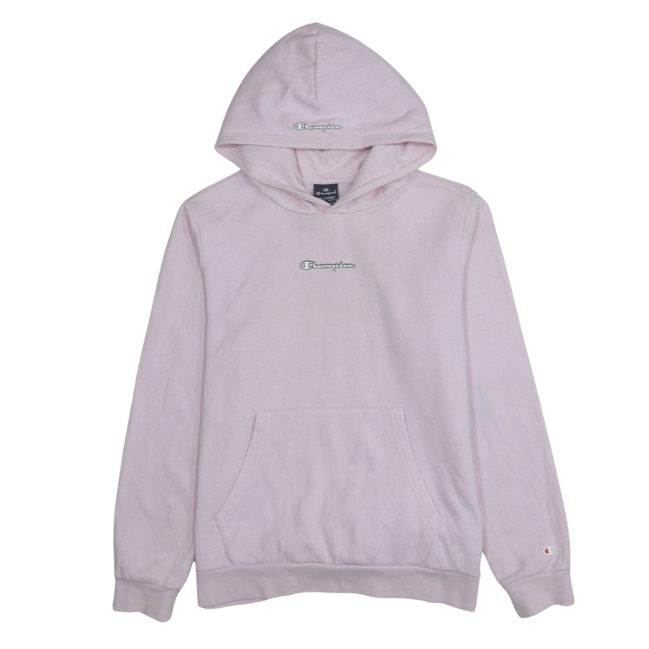Girls UK Size 15-16 Years Champion Pink Pullover Hoodie