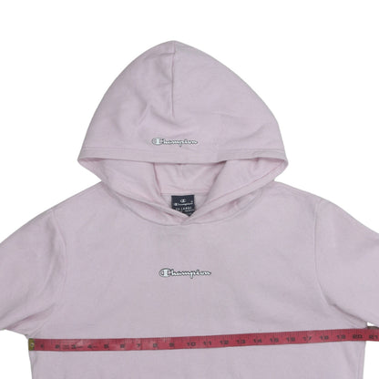 Girls UK Size 15-16 Years Champion Pink Pullover Hoodie
