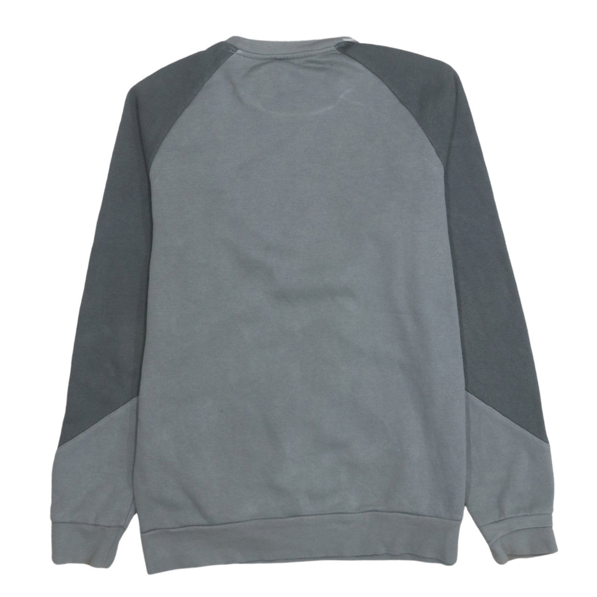 adidas Boys Grey Crew Neck Pullover Sweatshirt Size 16 Years