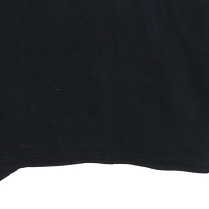 Mens UK Size M Nike Black Pullover Hoodie