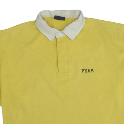 Mens UK Size M Peak Performance 100% Cotton Polo Shirt
