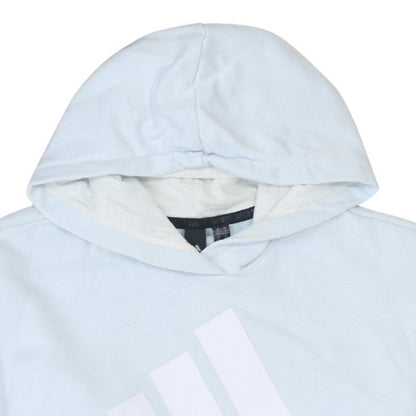Womens UK Size XS adidas Blue Pullover Hoodie