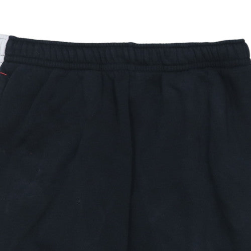 Mens UK Size L Nike Regular Fit Jogger Black Trousers
