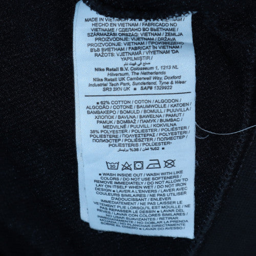 Mens UK Size S Nike Black Pullover Hoodie