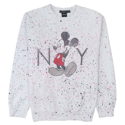 Womens UK Size M Disney White Pullover Sweatshirt