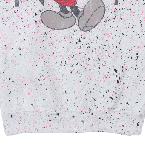 Womens UK Size M Disney White Pullover Sweatshirt