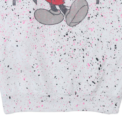 Womens UK Size M Disney White Pullover Sweatshirt