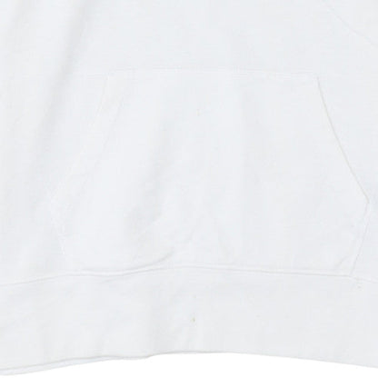 Mens UK Size M Levi's White Pullover Hoodie