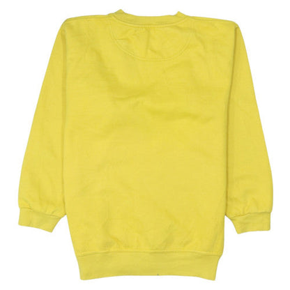 Mens UK Size S FILA Yellow Pullover Sweatshirt