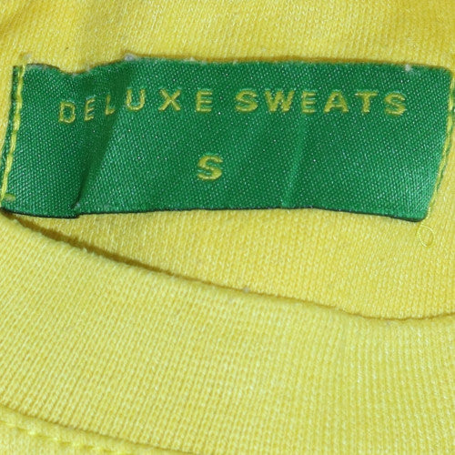 Mens UK Size S FILA Yellow Pullover Sweatshirt