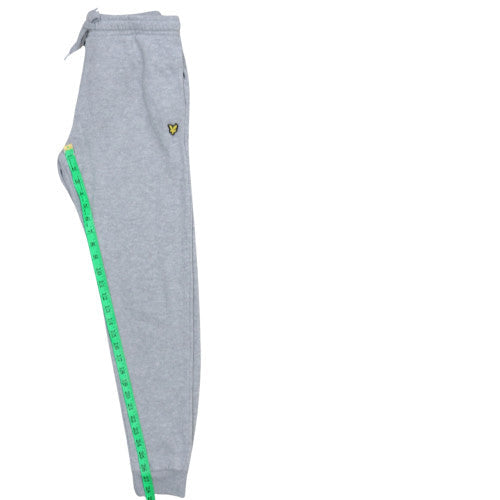 Lyle & Scott Boys Grey Jogger Sweatpants 12-13 Years Cotton Blend