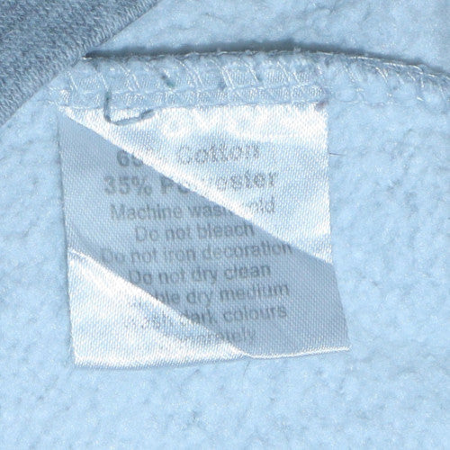 Mens UK Size M Oxford University Grey Pullover Hoodie