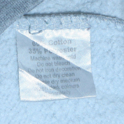 Mens UK Size M Oxford University Grey Pullover Hoodie