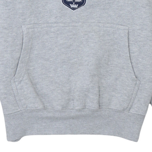 Mens UK Size M Oxford University Grey Pullover Hoodie