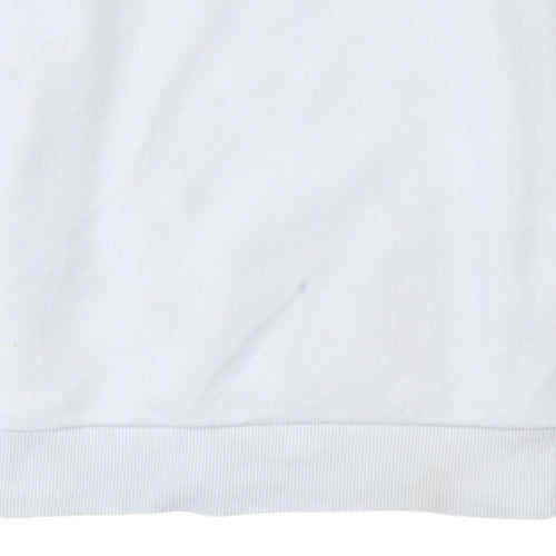 Womens UK Size S The North Face White Pullover Sweatshirt