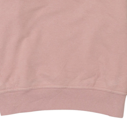 Womens UK Size S Nike Pink Pullover Sweatshirt