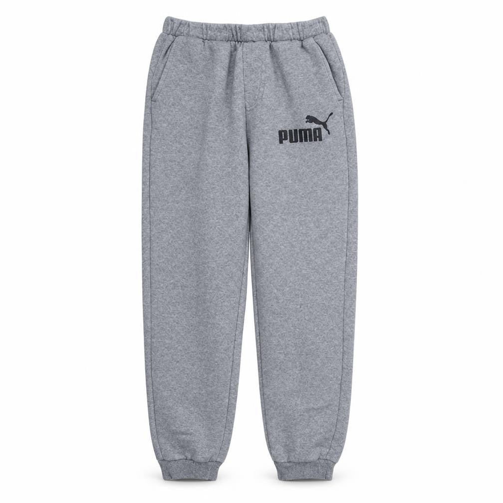 Mens UK Size M PUMA Regular Fit Jogger Grey Trousers