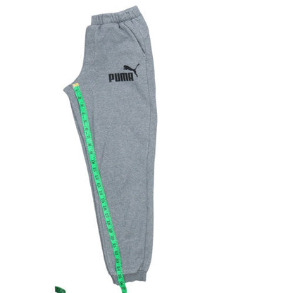 Mens UK Size M PUMA Regular Fit Jogger Grey Trousers