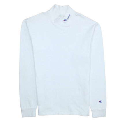 Mens UK Size M Champion White Pullover Sweatshirt