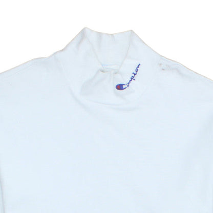 Mens UK Size M Champion White Pullover Sweatshirt