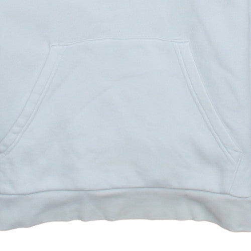 Mens UK Size S adidas White Pullover Hoodie