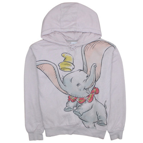 Womens UK Size XS Disney Pink Pullover Hoodie
