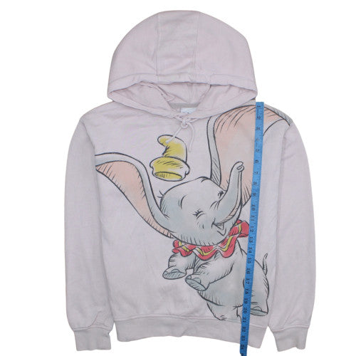 Womens UK Size XS Disney Pink Pullover Hoodie