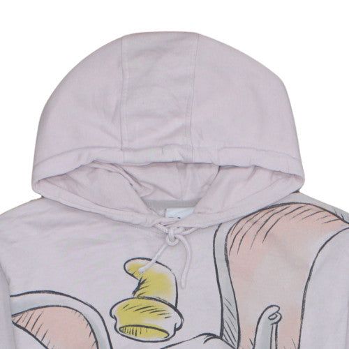 Womens UK Size XS Disney Pink Pullover Hoodie