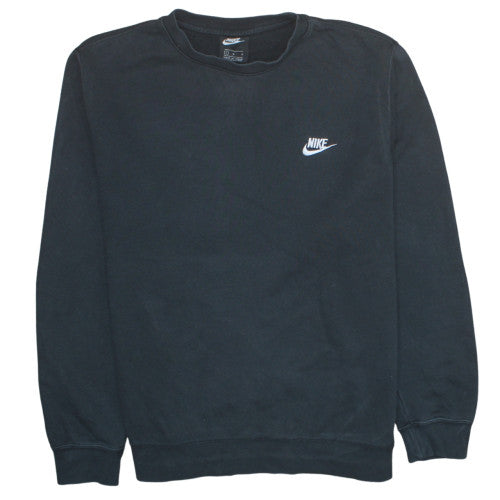 Mens UK Size L Nike Black Pullover Sweatshirt
