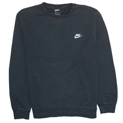 Mens UK Size L Nike Black Pullover Sweatshirt