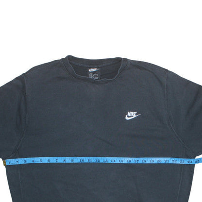 Mens UK Size L Nike Black Pullover Sweatshirt