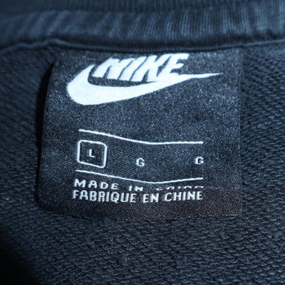 Mens UK Size L Nike Black Pullover Sweatshirt