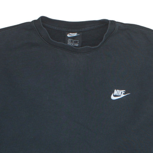 Mens UK Size L Nike Black Pullover Sweatshirt