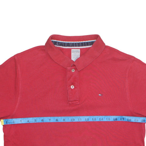 Mens UK Size XL Hilfiger Denim Cotton Polo Shirt