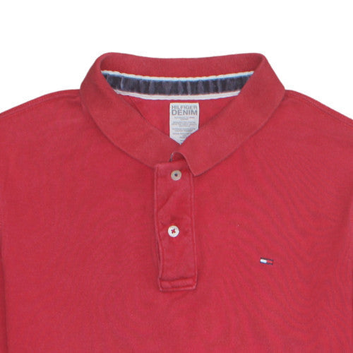 Mens UK Size XL Hilfiger Denim Cotton Polo Shirt
