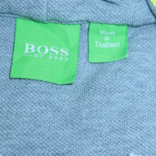 Mens UK Size L Boss White Pullover Hoodie