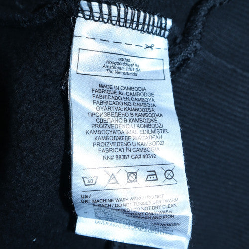Womens UK Size 12-14 adidas Black Pullover Hoodie