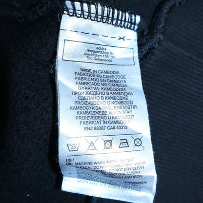 Womens UK Size 12-14 adidas Black Pullover Hoodie