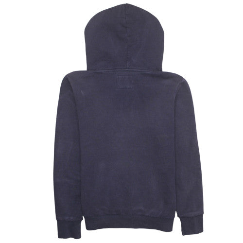 Womens UK Size L Superdry Blue Pullover Hoodie