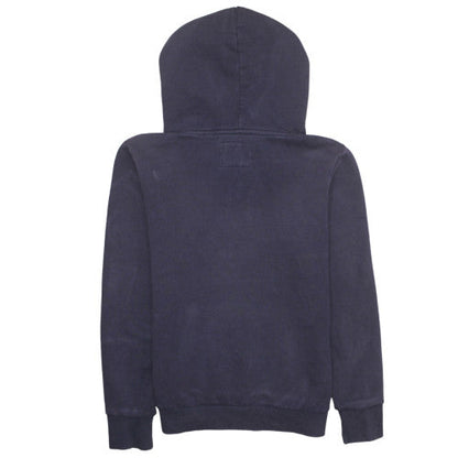 Womens UK Size L Superdry Blue Pullover Hoodie