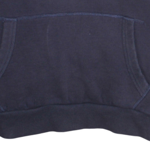 Womens UK Size L Superdry Blue Pullover Hoodie